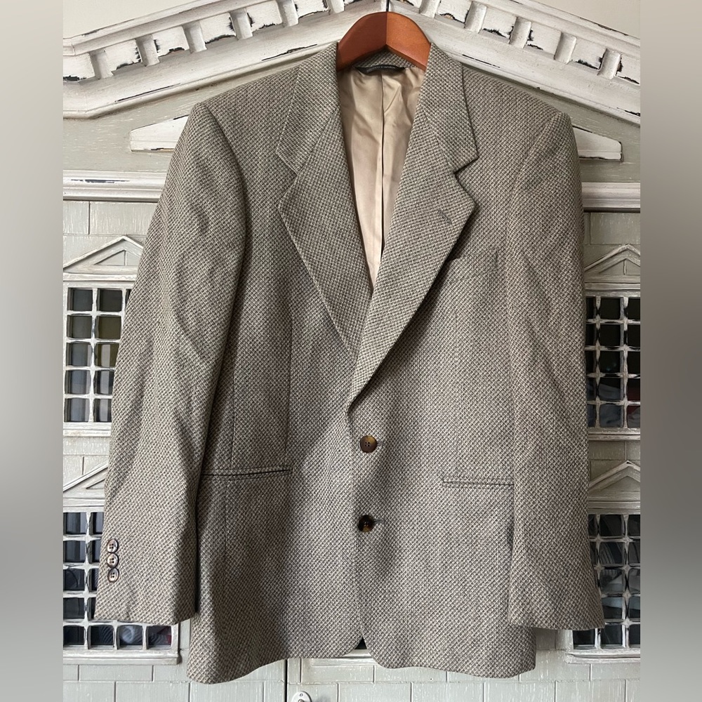 Pierre Cardin Men’s Vintage Tweed Sportscoat